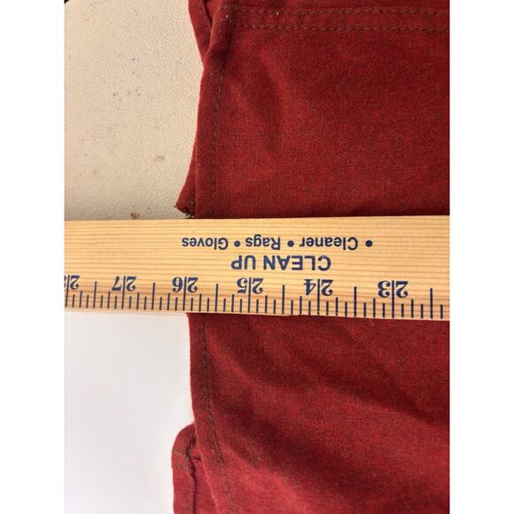 Pendleton red wool women’s shirt flannel western style medium - Picture 7 of 8